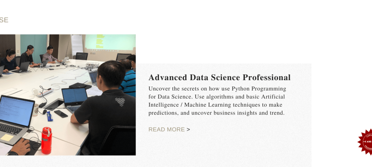 Advanced Data Science Professional with Python (ADSP)