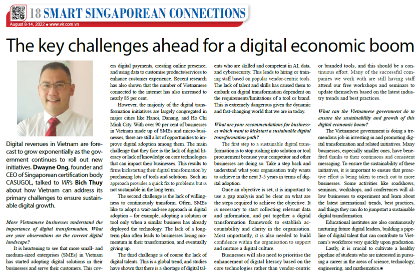 The Key Challenges Ahead for a Digital Economic Boom